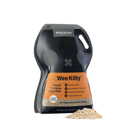 [RCCLCL8] Wee Kitty Clumping Corn Litter 4kgs / 8L
